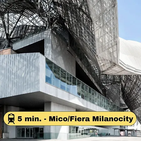 Διαμέρισμα 2 Bedroom - Buzzi Hospital, Sempione, Mico, 100mt Metrom5